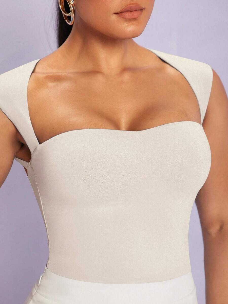 Silquee Gola Sweetheart Sólido Top Tank