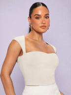 Silquee Gola Sweetheart Sólido Top Tank