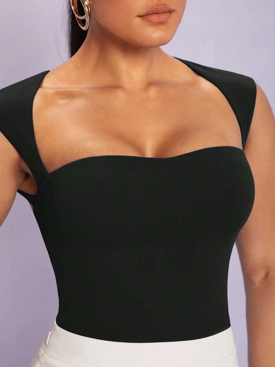Silquee Gola Sweetheart Sólido Top Tank