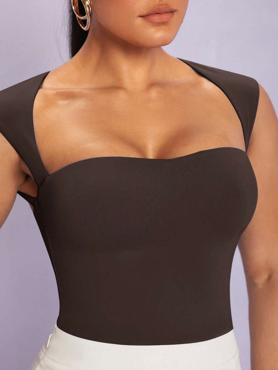 Silquee Gola Sweetheart Sólido Top Tank