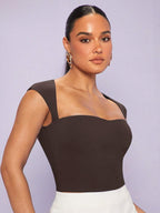 Silquee Gola Sweetheart Sólido Top Tank