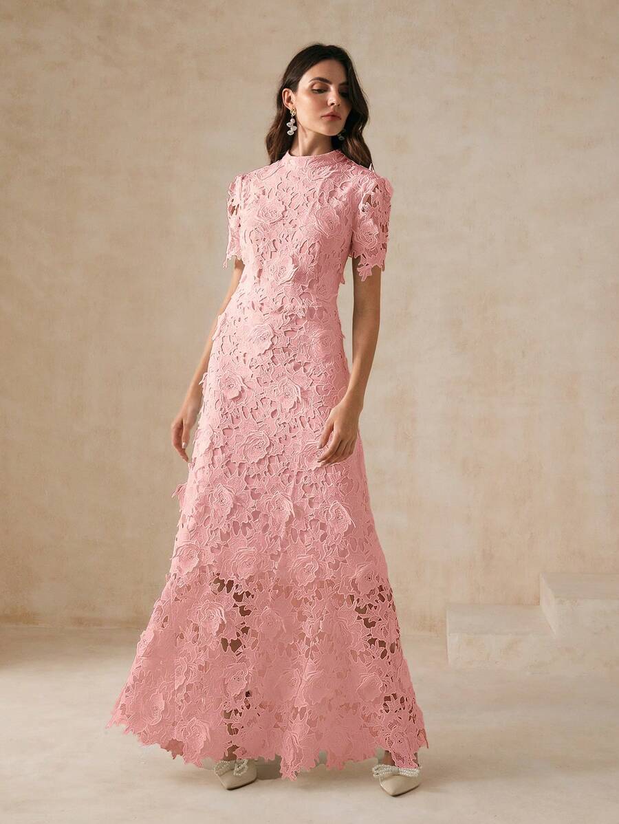 Vestido Bordô Encanto