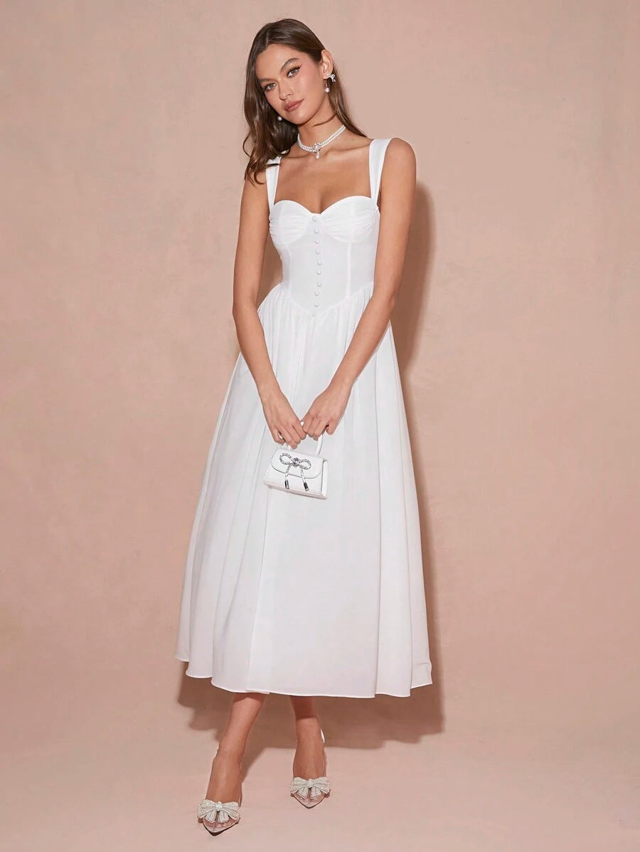 Vestido Coração de Neve