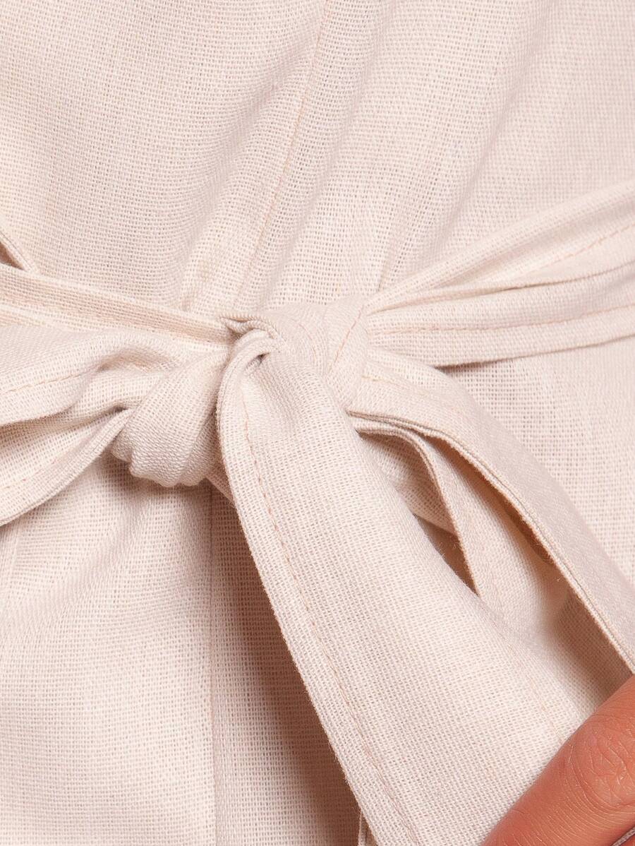 Conjunto com Calça Pantalona Cintura Alta