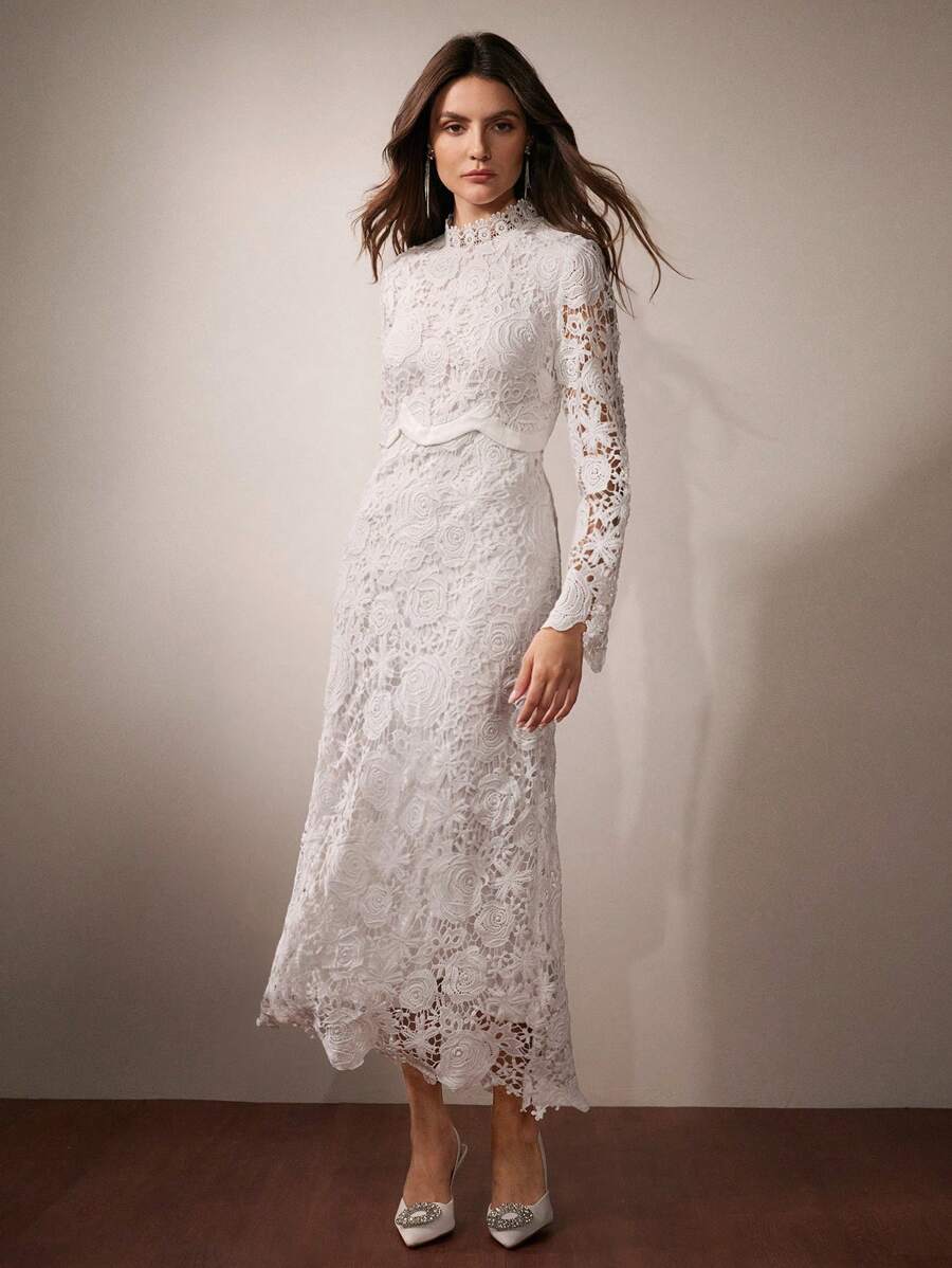 Vestido Elegância Francesa