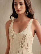 Vestido Elegância com Franjas