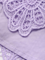 Vestido Elegante de Renda Vazada