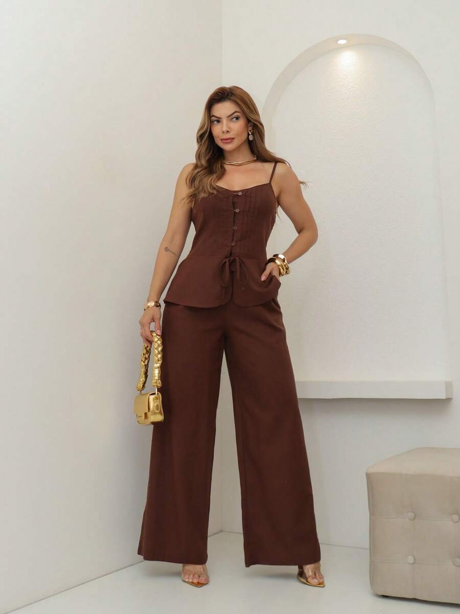 Conjunto Em Linho Moderno