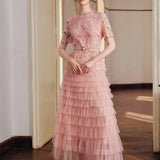 Vestido Longo Princesa em Tule